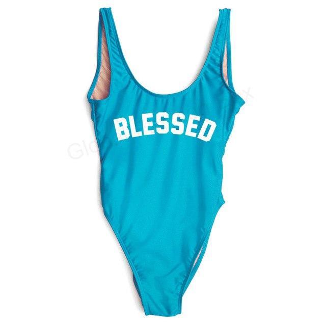 Blessed One Piece Swimsuit