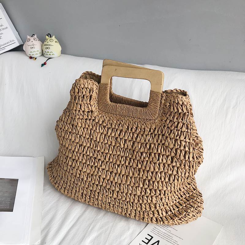 Galia Straw Handbag - Beach Bag