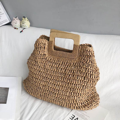 Galia Straw Handbag - Beach Bag