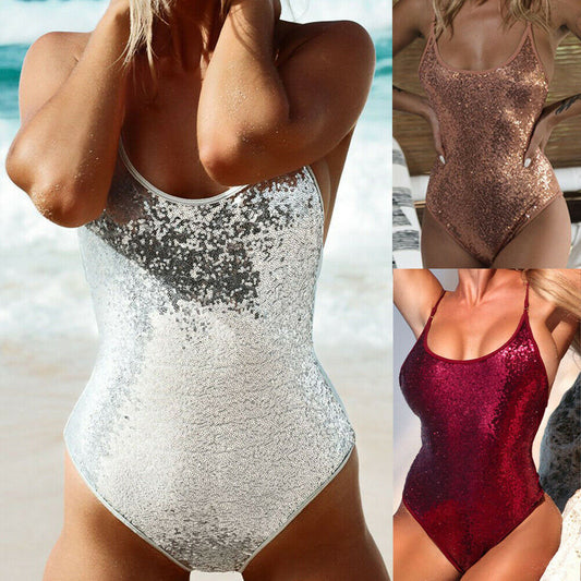 All that Glitters One Piece Bikini Swimsuit