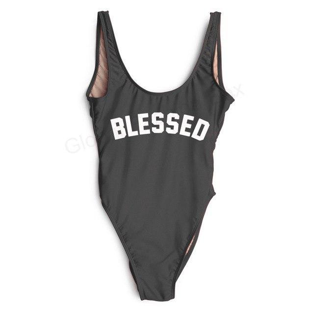 Blessed One Piece Swimsuit