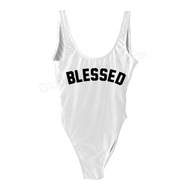 Blessed One Piece Swimsuit