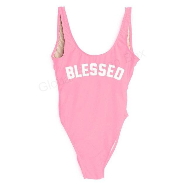 Blessed One Piece Swimsuit